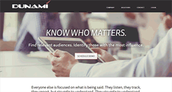 Desktop Screenshot of dunami.com